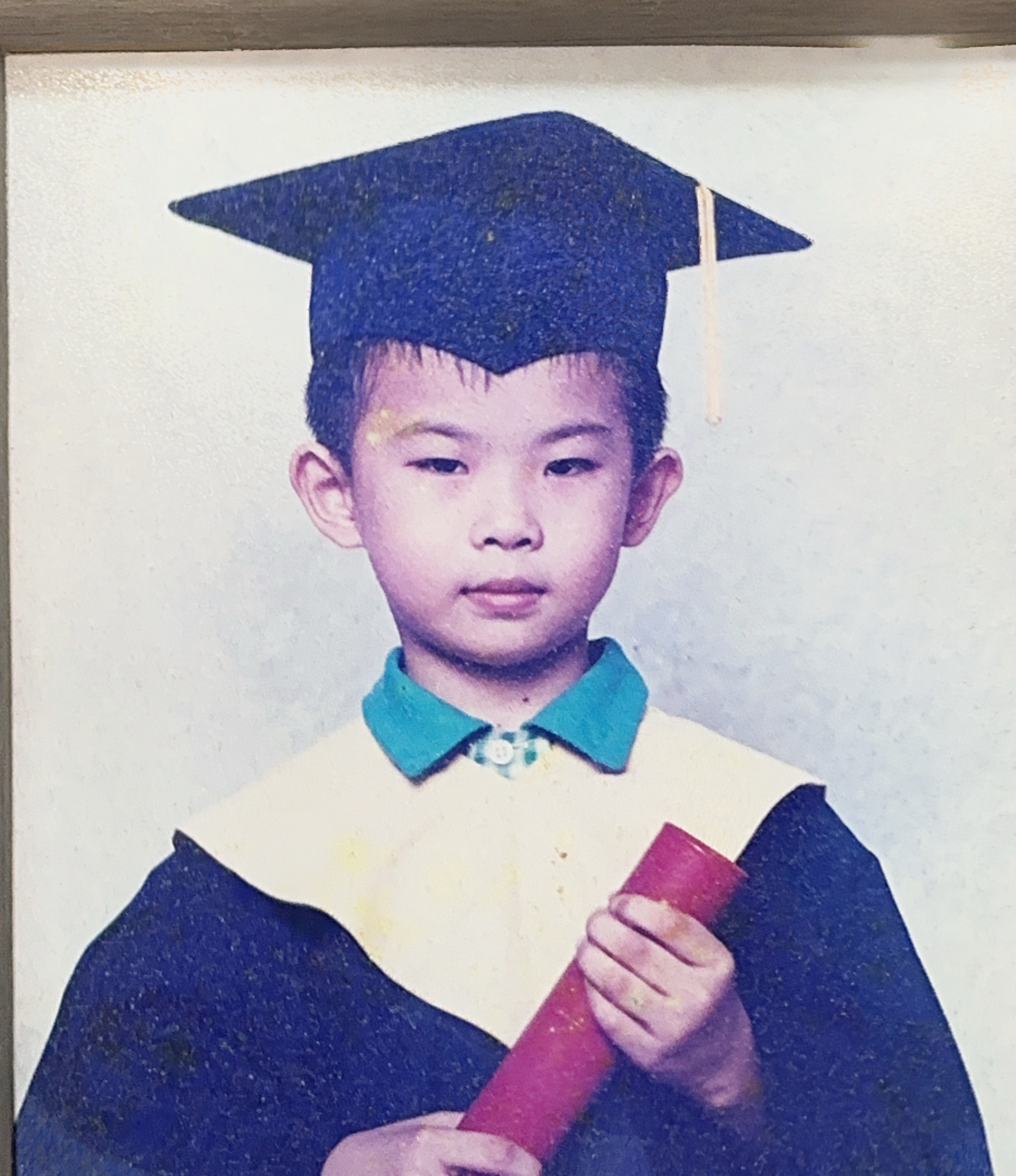 Groom Childhood Photo
