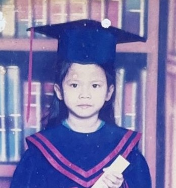 Bride Childhood Photo